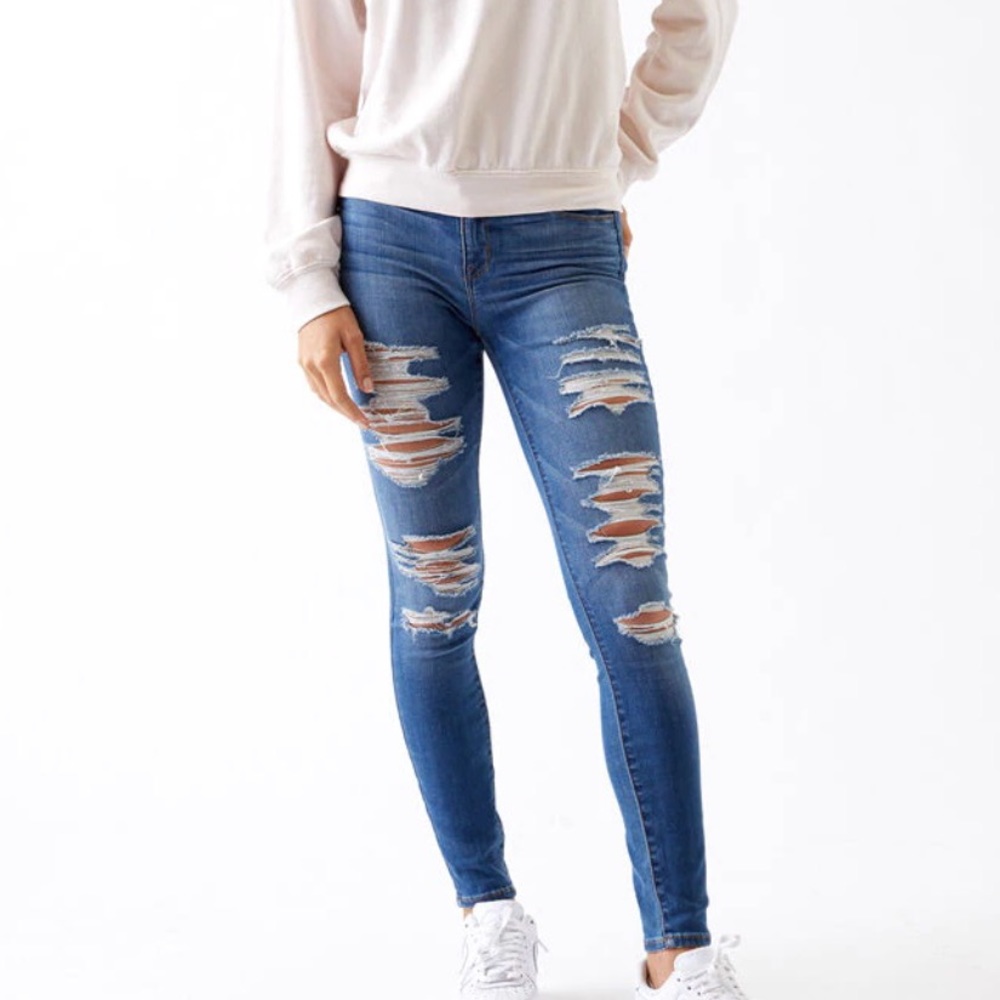 Pacsun Ripped Jeans - Picture 3 of 9
